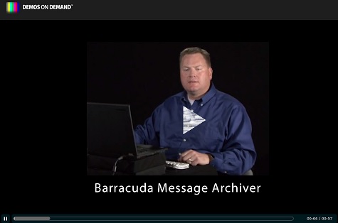 Barracuda Message Archiver Video